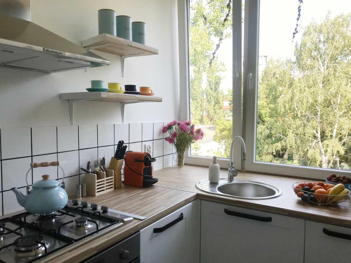 Sloneczny I Cichy Apartament Przy Starym Miescie 华沙 外观 照片